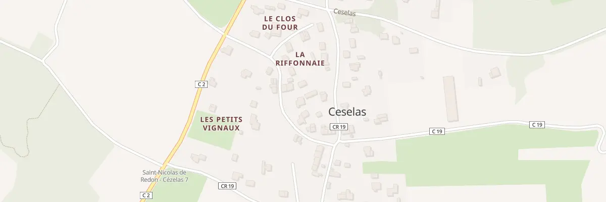 Plan du 5773 Ceselas à Saint-Nicolas-de-Redon