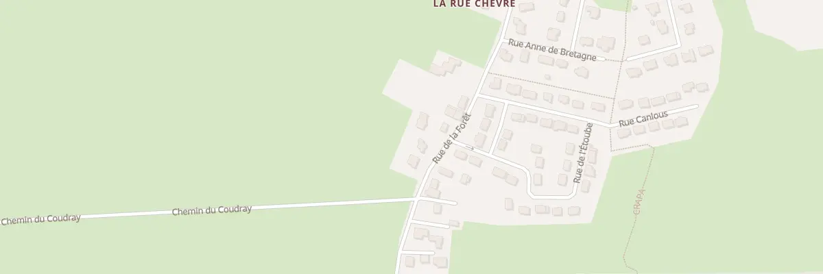 Plan du 32 Rue de la Forêt à Montauban-de-Bretagne