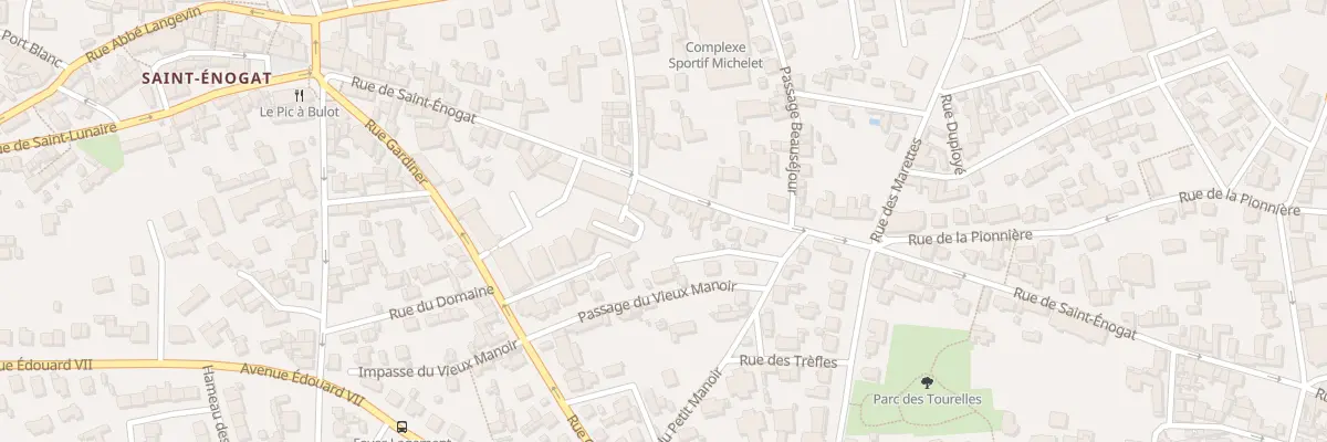 Plan du 59 Rue de Saint-Enogat à Dinard