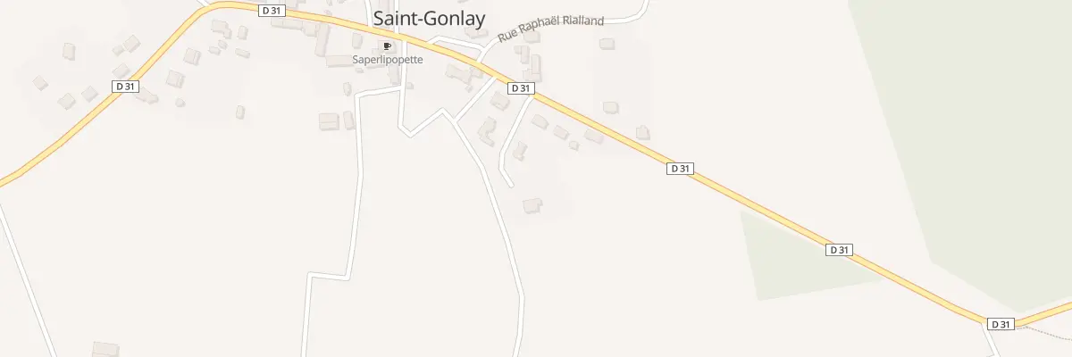 Plan du 3 Rue du Val Comper à Saint-Gonlay