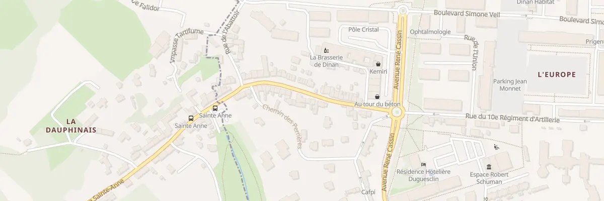 Plan du 27 Rue Petite Haie à Dinan
