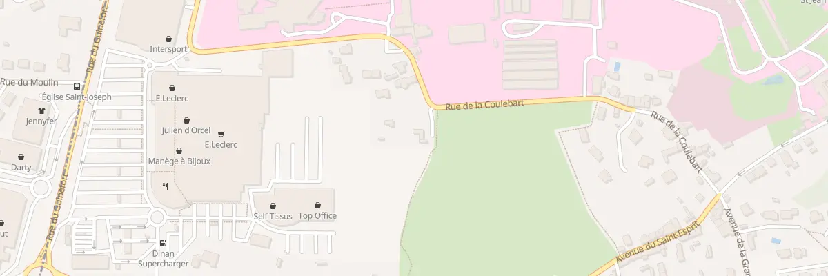 Plan du 24 Rue de la Coulebart à Dinan
