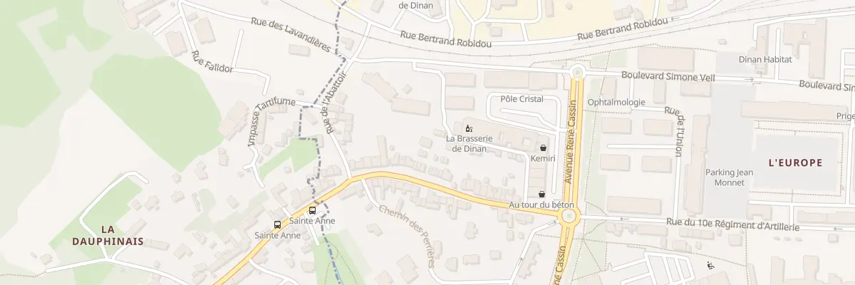 Plan du 30A Rue Petite Haie à Dinan