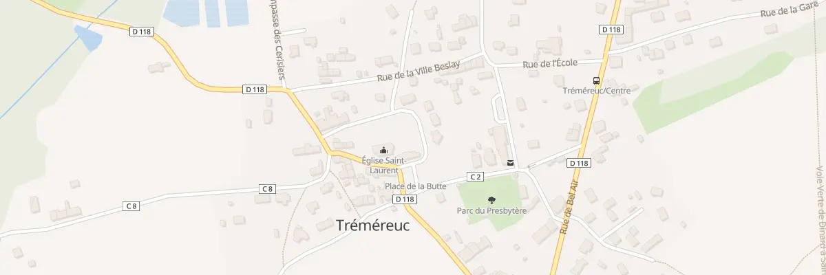 Plan du 7 Pl de la Butte à Tréméreuc