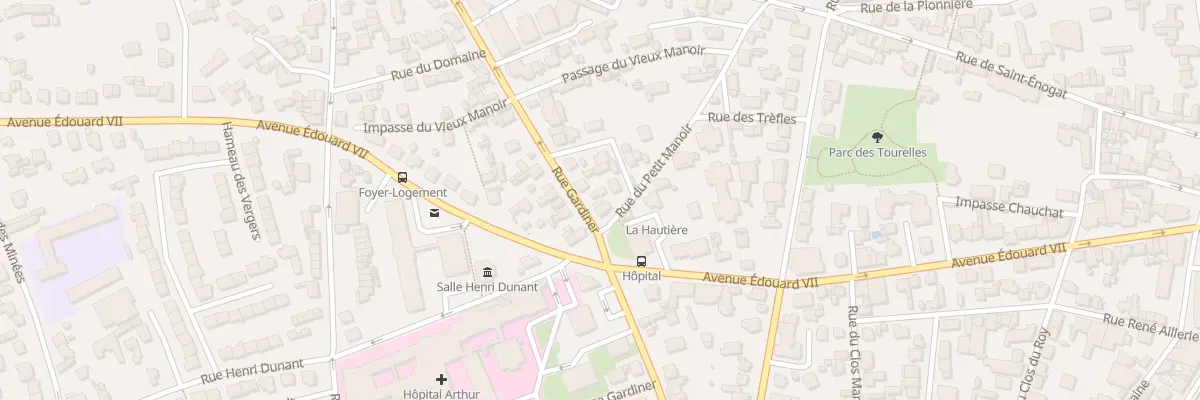 Plan du 29 Rue Gardiner à Dinard