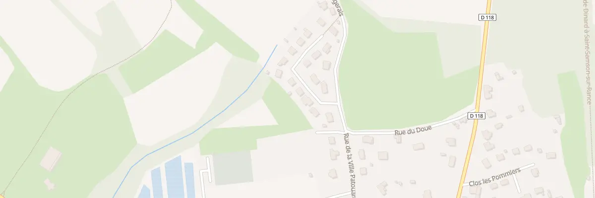 Plan du 6B Le Clos Les Epines à Tréméreuc