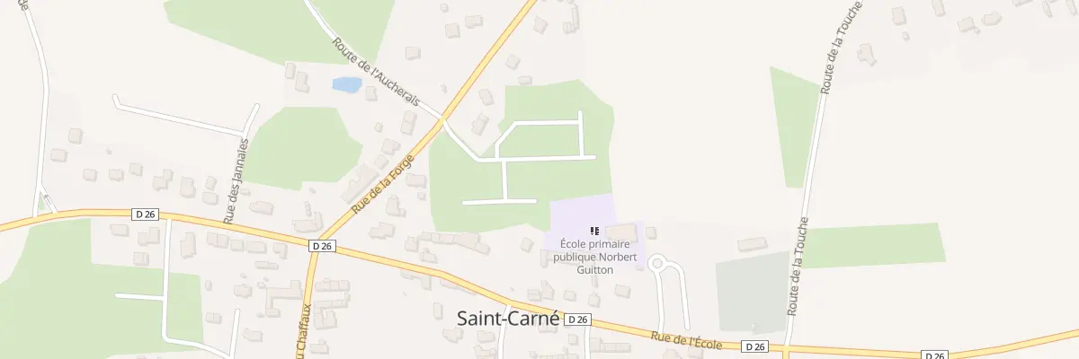 Plan du 32 Lot Le Domaine des Forges à Saint-Carné