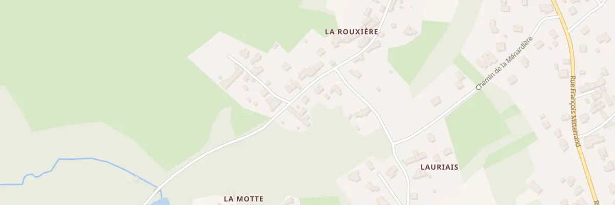 Plan du 21B La Rouxiere à Pleslin-Trigavou