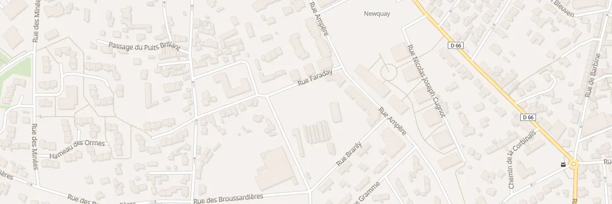 Plan du 5F Rue Faraday à Dinard