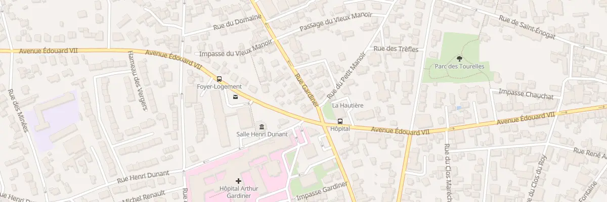 Plan du 36 Rue Gardiner à Dinard