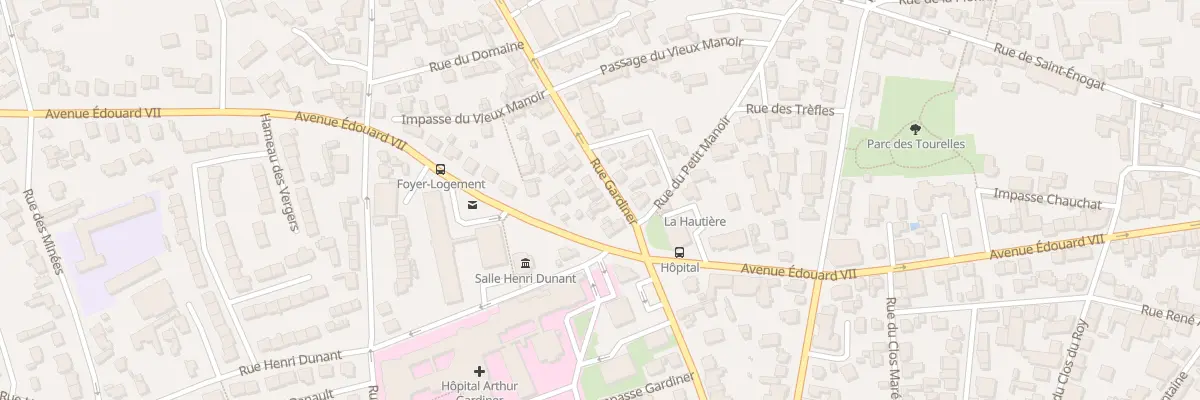 Plan du 34 Rue Gardiner à Dinard