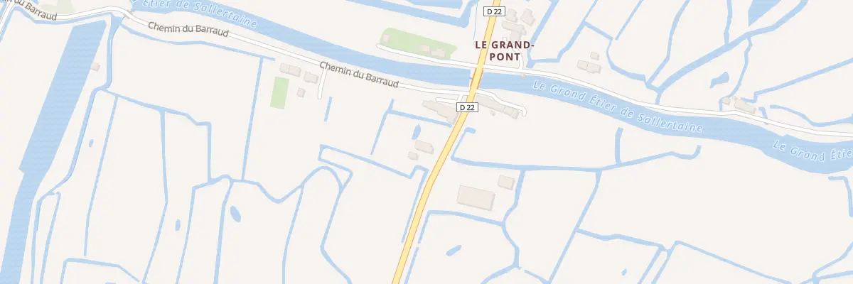 Plan du 5732 Le Grand Pont à Beauvoir-sur-Mer