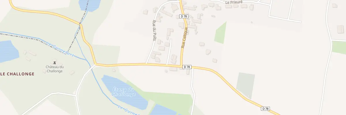 Plan du 36 Rue Celtique à Trévron