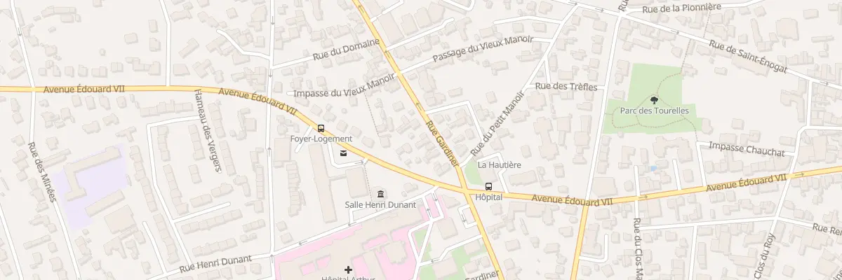 Plan du 32 Rue Gardiner à Dinard