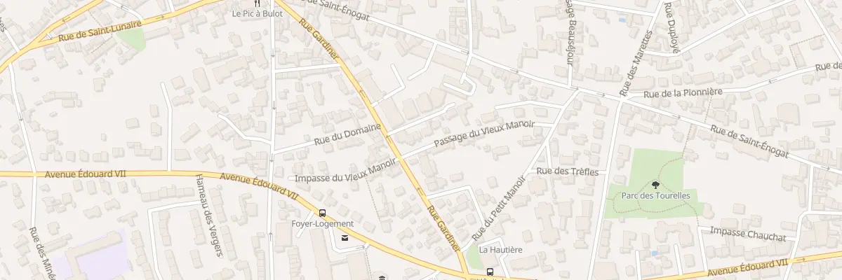 Plan du 17 Rue Gardiner à Dinard