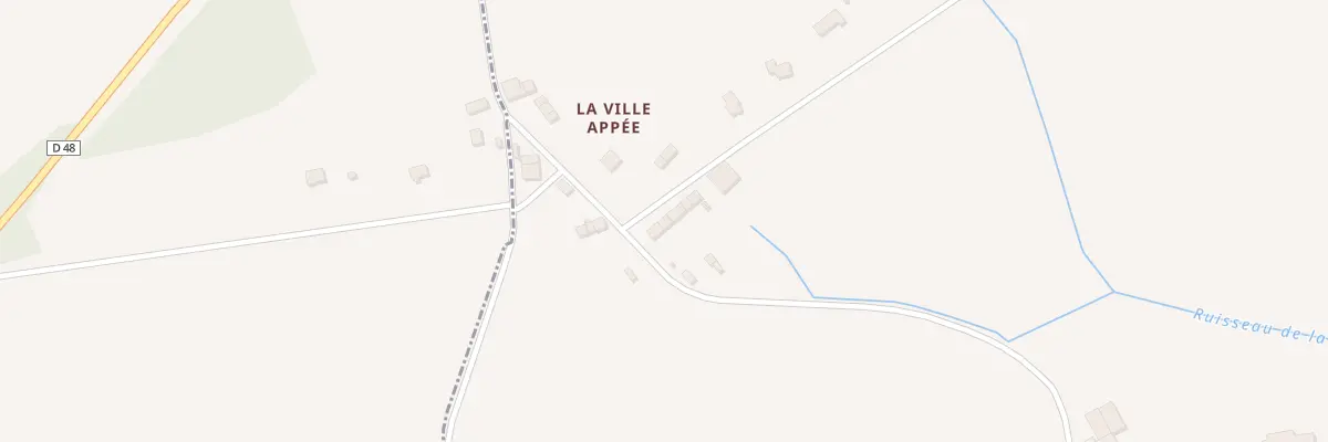 Plan du 5132 La Ville Ape aux Brulais