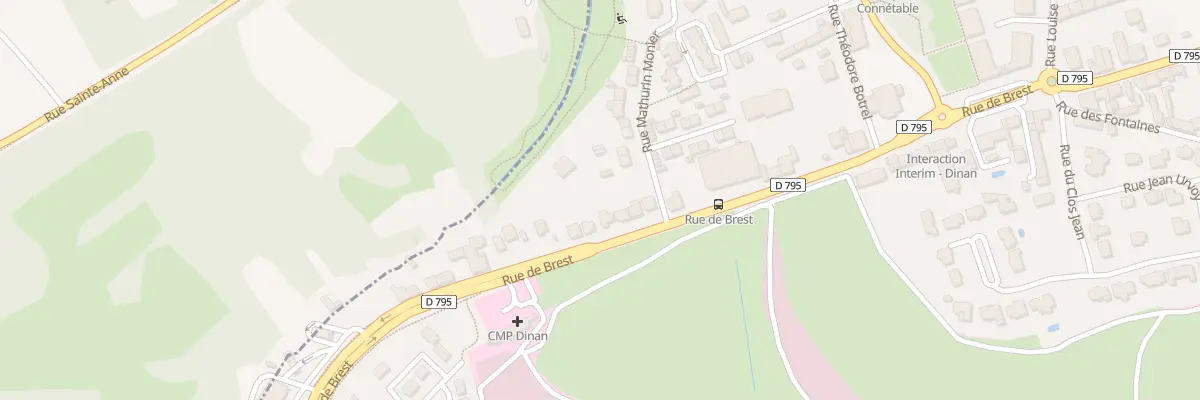 Plan du 90 Rue de Brest à Dinan