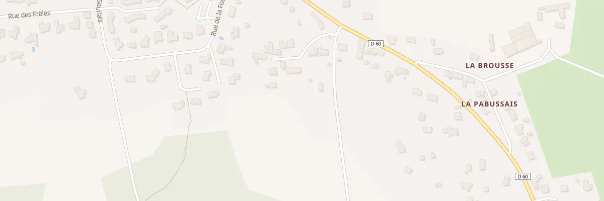Plan du 3B Imp de la Broussais à Bains-sur-Oust