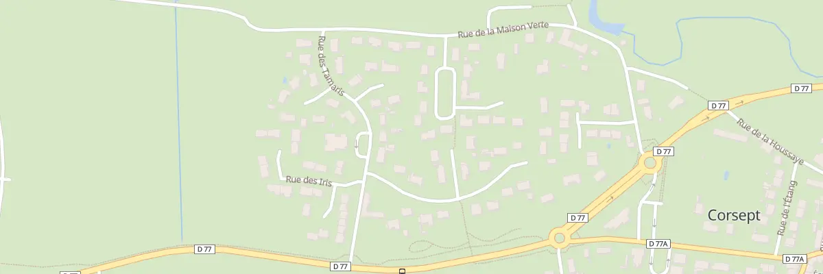 Plan du 10 Imp des Salicornes à Corsept