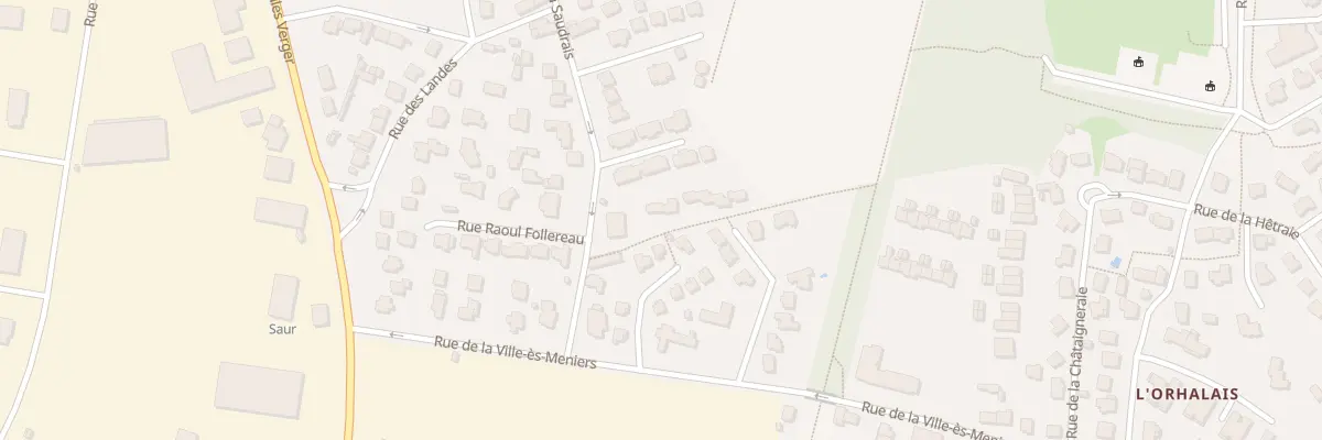 Plan du 65B Rue de la Saudrais à Dinard