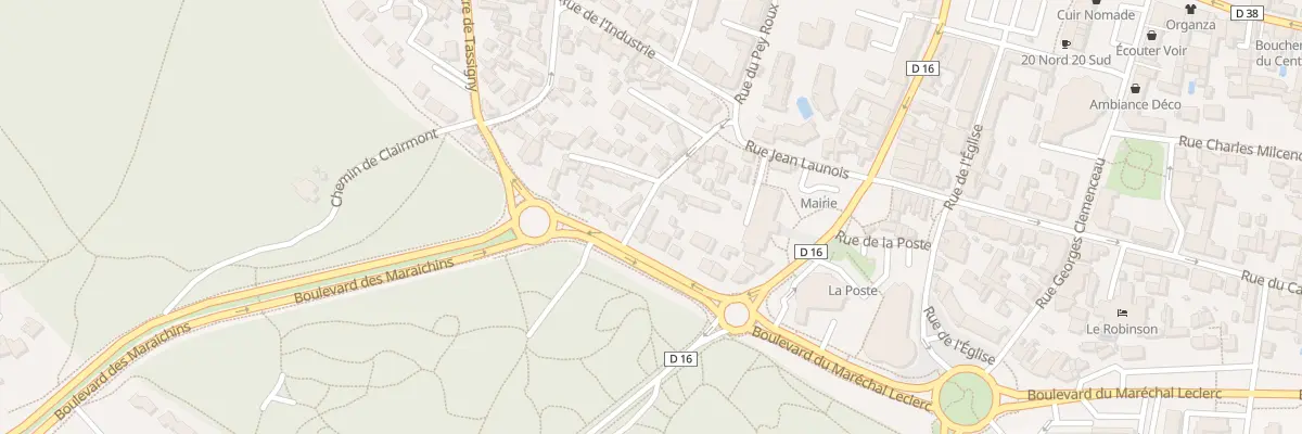 Plan du 25 Rue du pey roux à Saint-Jean-de-Monts