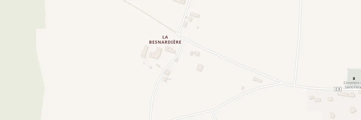 Plan du 5136 La Bénardière à Saint-Péran