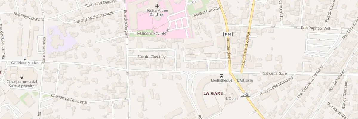 Plan du 2B Rue Joseph Lemoine à Dinard
