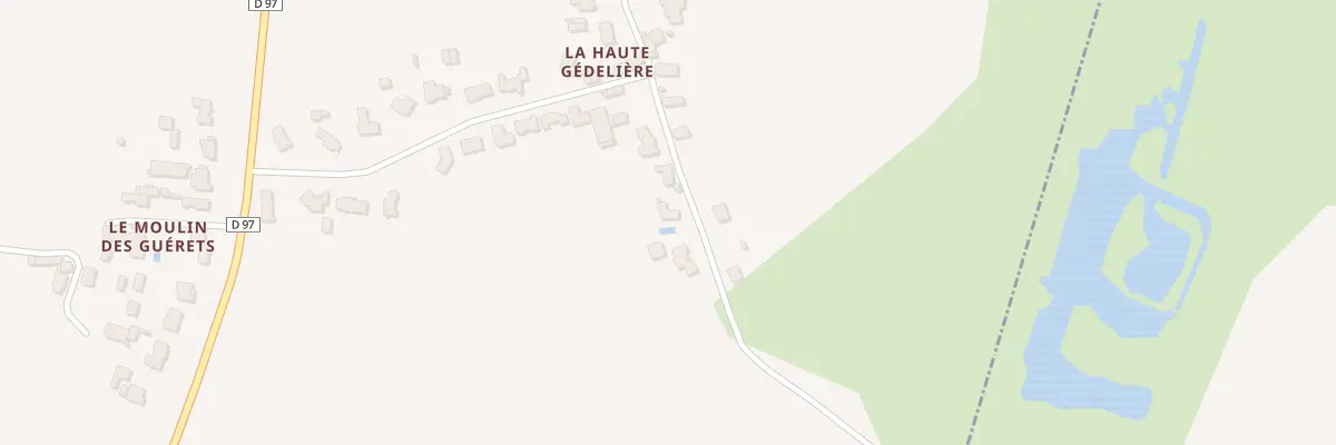 Plan du 23B La Haute Gédelière à Corsept