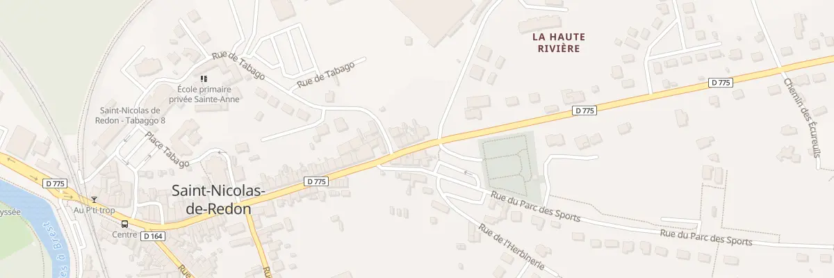 Plan du 63 Rue de Châteaubriant à Saint-Nicolas-de-Redon