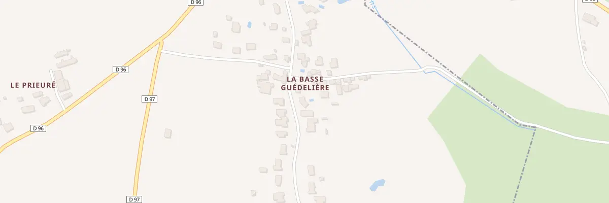 Plan du 23 La Basse Gédelière à Corsept