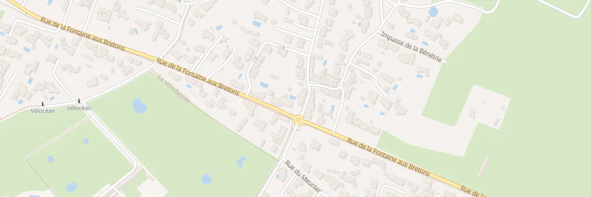 Plan du 94 Rue de la Chaussée à Pornic