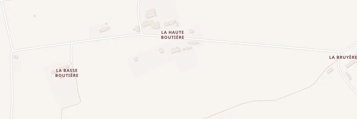 Plan du 1 La Haute Bouttiere à Iffendic