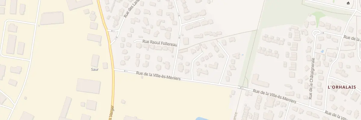 Plan du 69 Rue de la Saudrais à Dinard