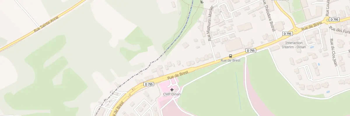 Plan du 94 Rue de Brest à Dinan