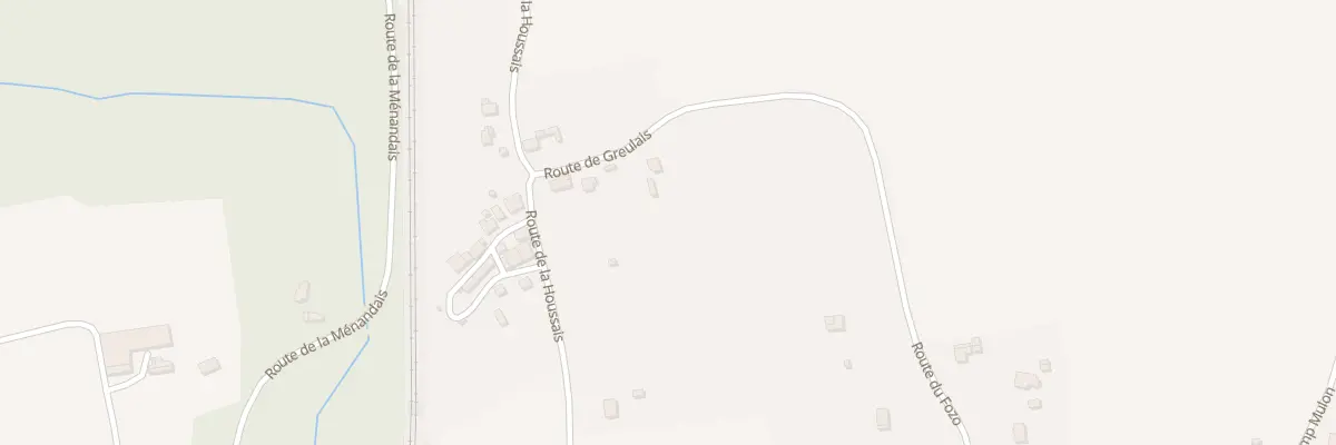 Plan du 5724 La Houssais à Sévérac