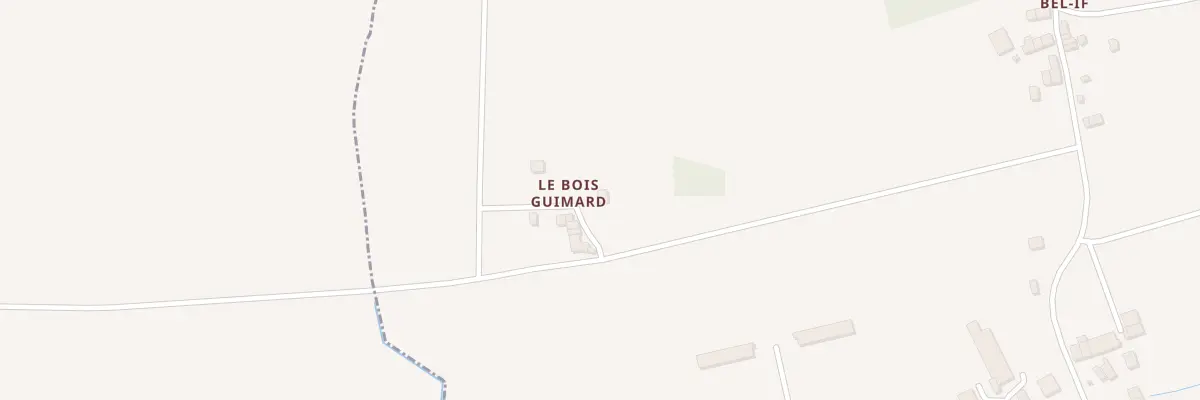 Plan du 5235 Le Bois Guimard aux Brulais