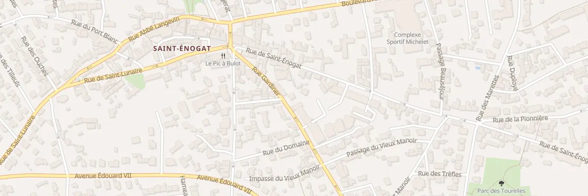Plan du 11B Rue Gardiner à Dinard