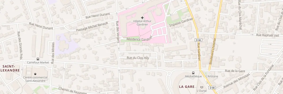 Plan du 16 Rue Joseph Lemoine à Dinard