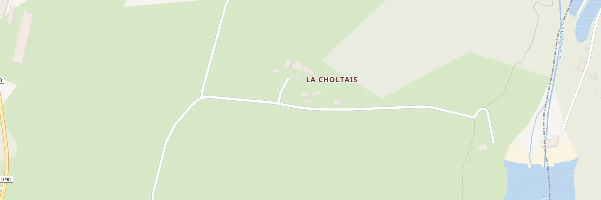Plan du 6 La Choltais à Guenroc