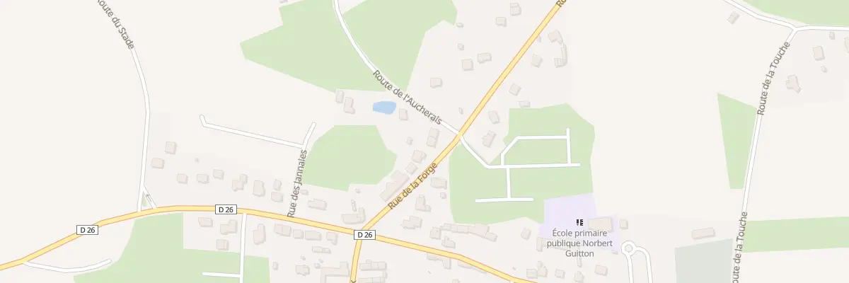 Plan du 9 Rue de la Forge à Saint-Carné