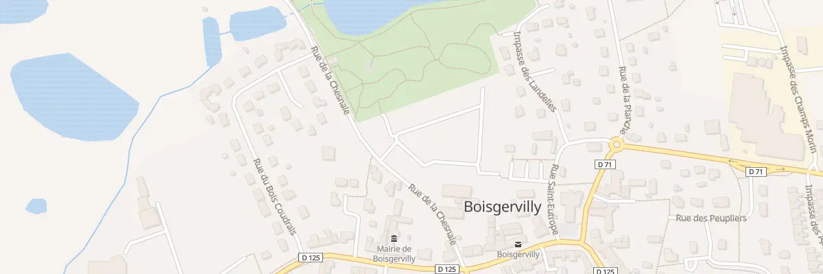 Plan du 11 Rue des Lavandières à Boisgervilly