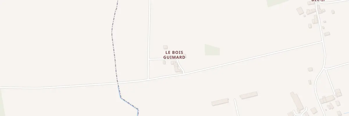 Plan du 11 Le Bois Guimard aux Brulais