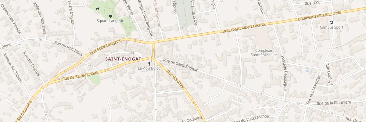 Plan du 102 Rue de Saint-Enogat à Dinard