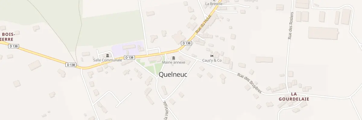Plan du 2 Rue des Bruyeres à Carentoir