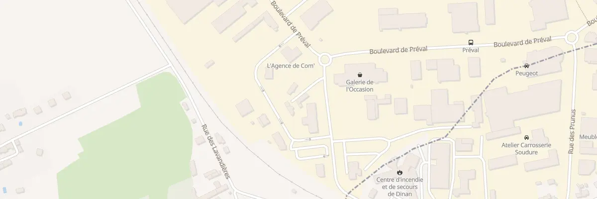 Plan du 49 Rue Bertrand Robidou à Quévert