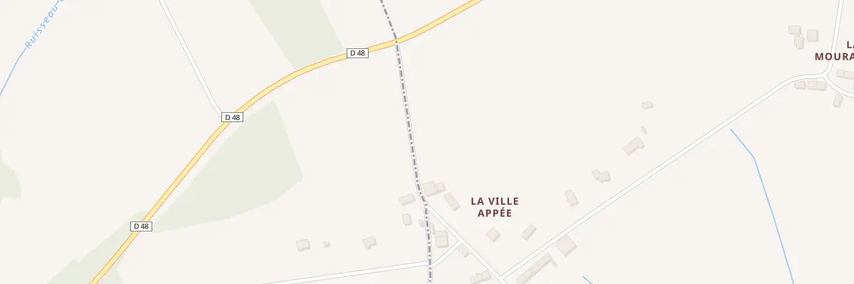 Plan du 1 La Ville Ape aux Brulais