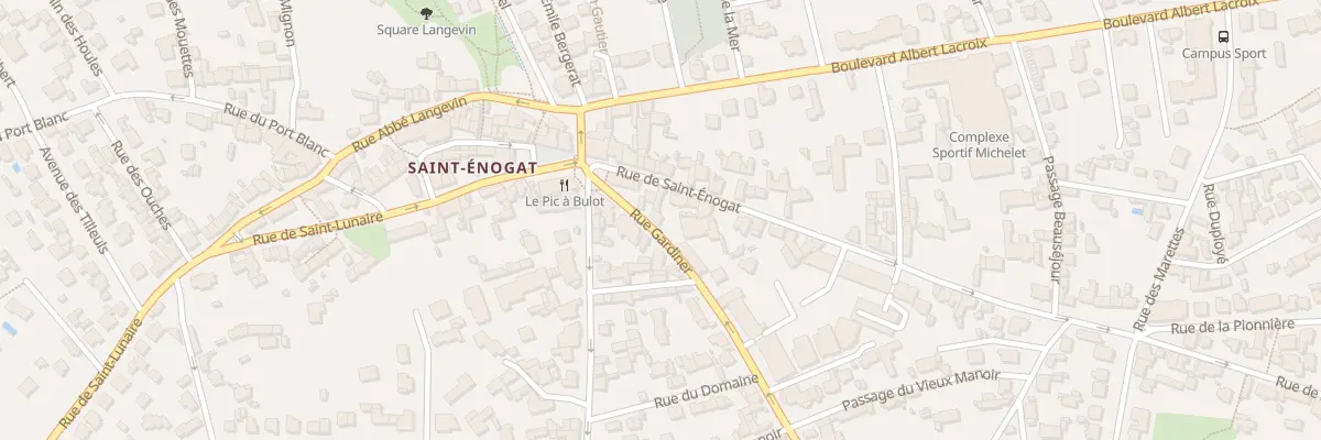 Plan du 5 Rue Gardiner à Dinard