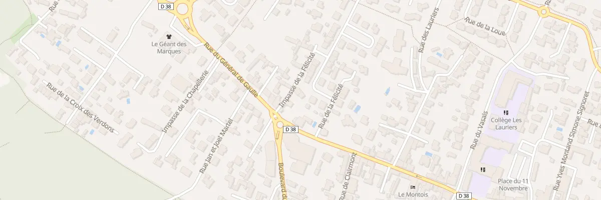 Plan du 5 Rue de la félicité à Saint-Jean-de-Monts