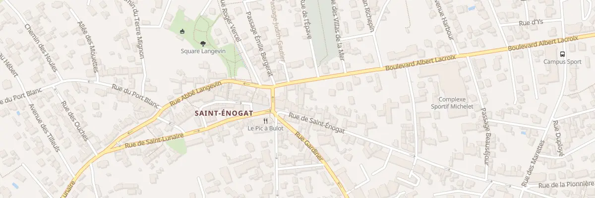 Plan du 108 Rue de Saint-Enogat à Dinard