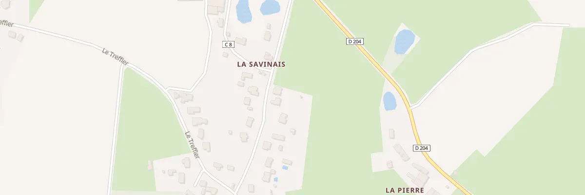 Plan du 37 La Savinais à Besné